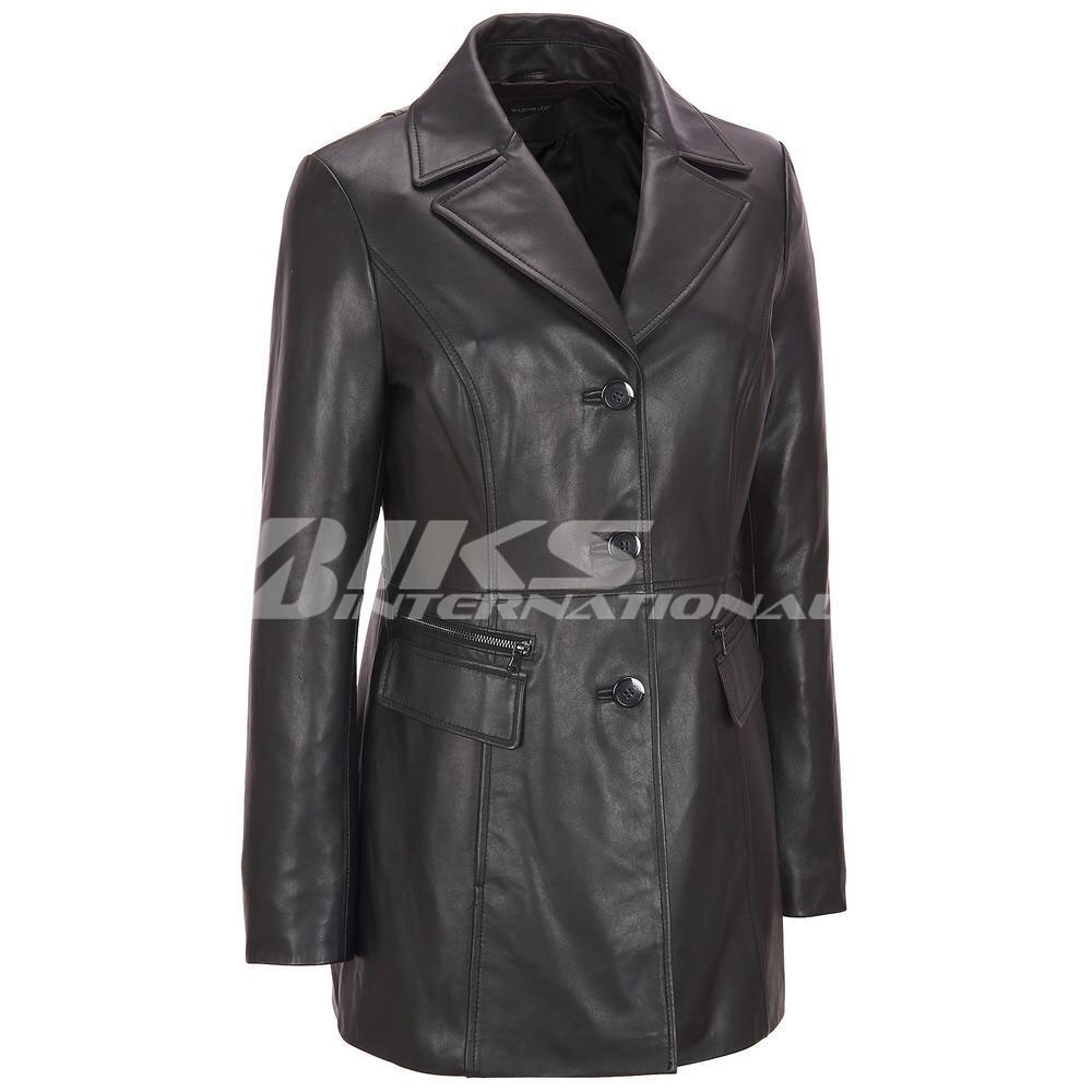 Women Leather Coat