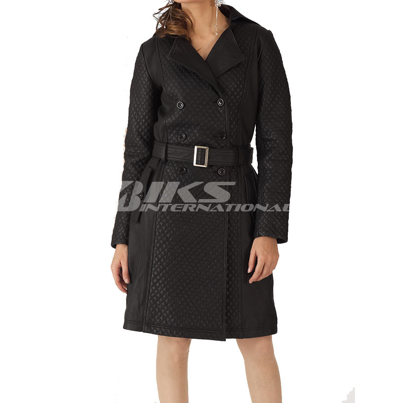 Women Leather Coat