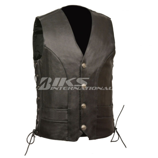 Men Leather Vest