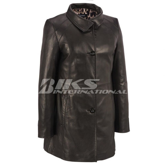 Women Leather Coat
