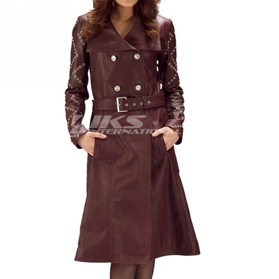 Women Leather Coat
