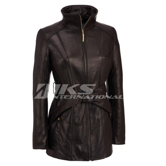 Women Leather Coat