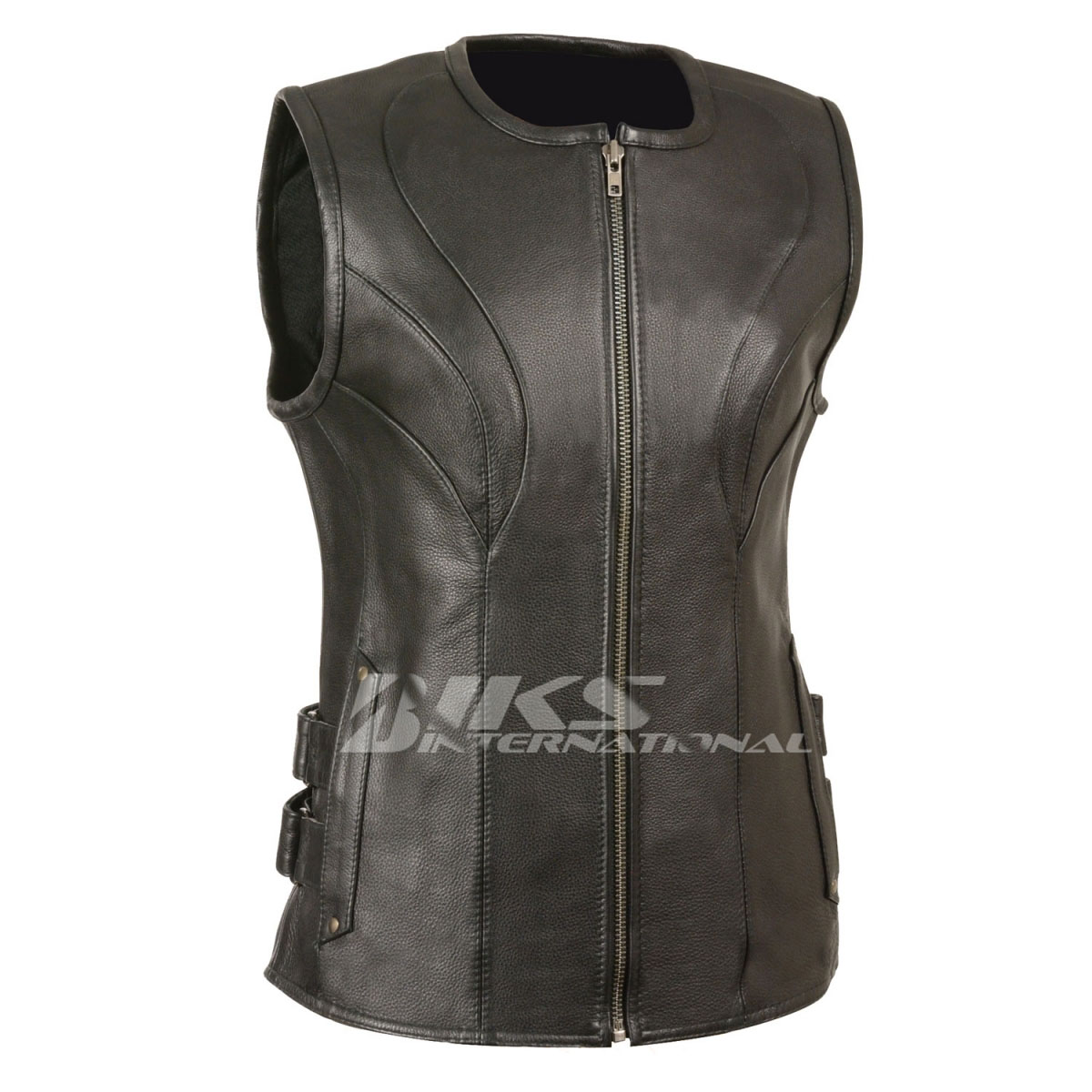 Women Leather Vest